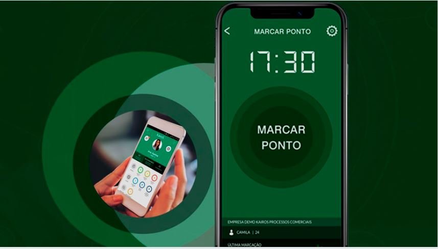 Marcação de Ponto Via Celular - Kairos PRO II